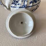 Johnson Bros English porcelain sugar bowl, Indies pattern