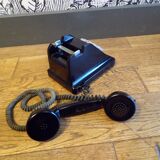 Vintage bakelite dial telephone
