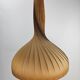 Large vintage hanging lamp veneer wood Hans Agne Jacobsson