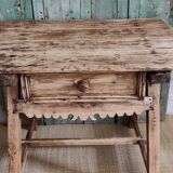 Table de chalet art populaire