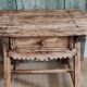 Table de chalet art populaire