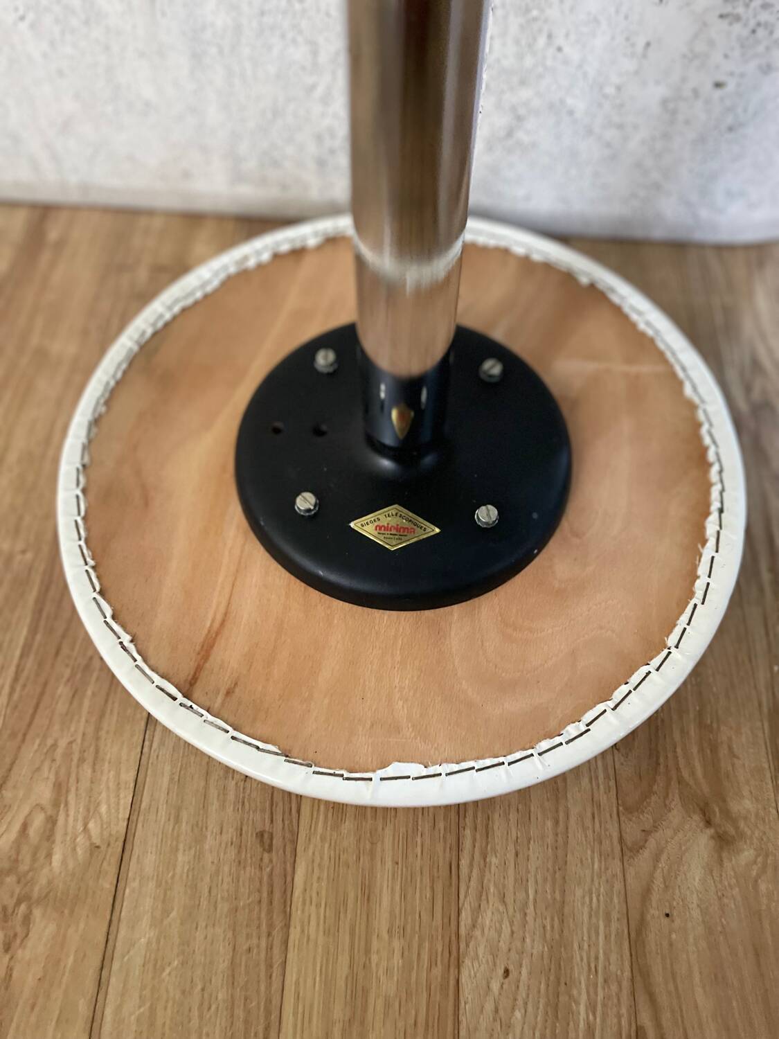 Vintage miramax retractable stool