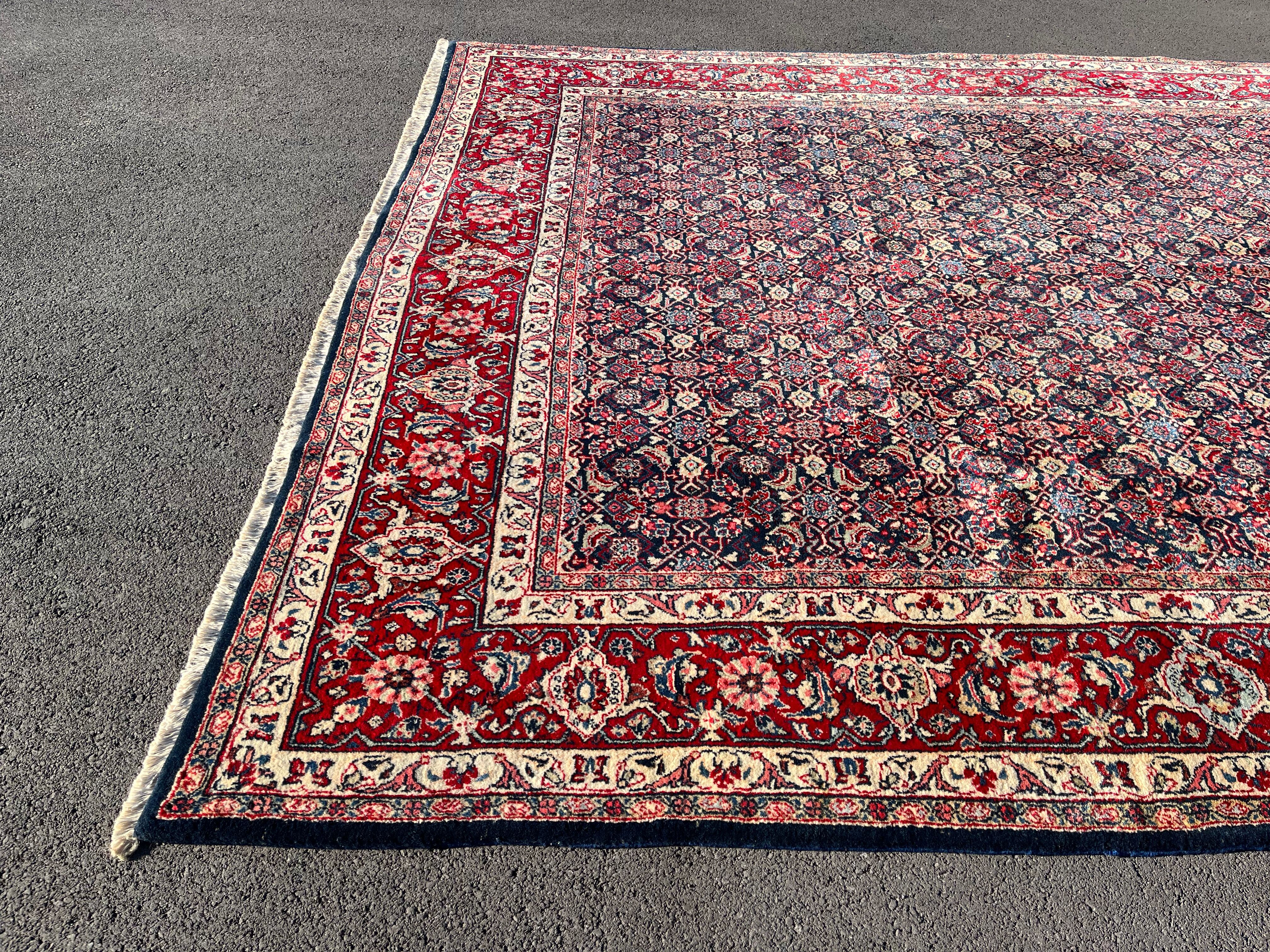 Tapis Sarough Mahal Vers 1960. 340x239 cm
