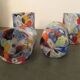 Set of 4 "Goto" water glasses from Murrisa in Murano glass, Italy