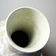 Vintage Jingdezhen Zhi porcelain globular vase with crystalline glazes.