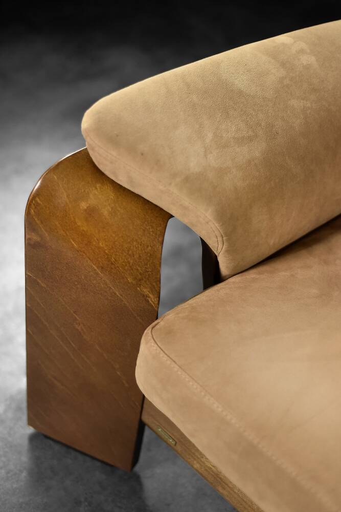Modern Norwegian mid-century two-seater sofa, low-back loveseat Stressless Pegasus by Ekornes.