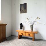 Meuble d’appoint bas style Perriand