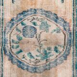 Turkish oushak rug 155x89 cm vintage carpet