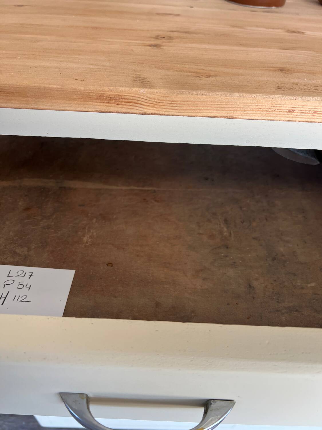 Old workshop furniture sideboard