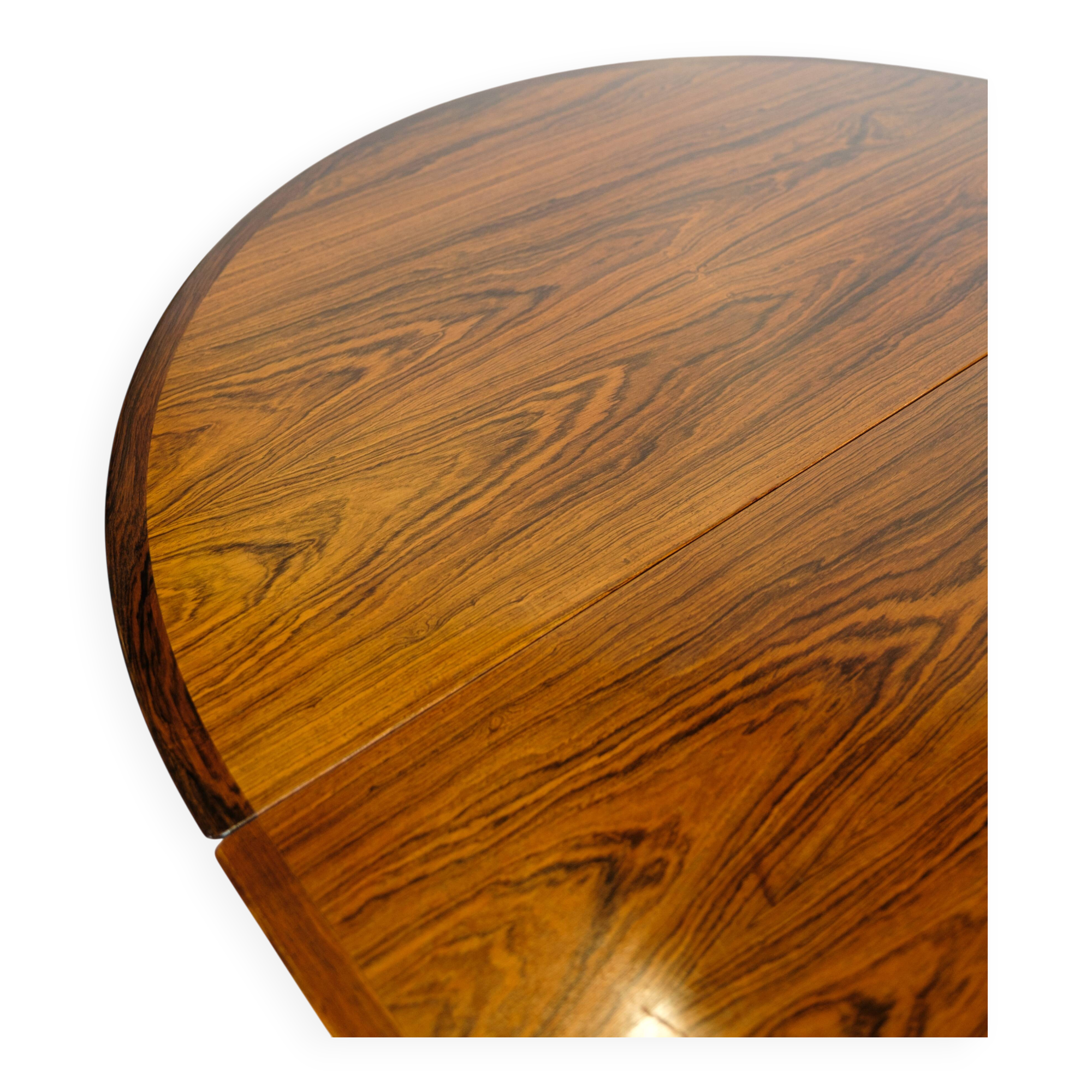 Dining table with extension & flaps - Rosewood - Arne Vodder - Danish design - 1960s