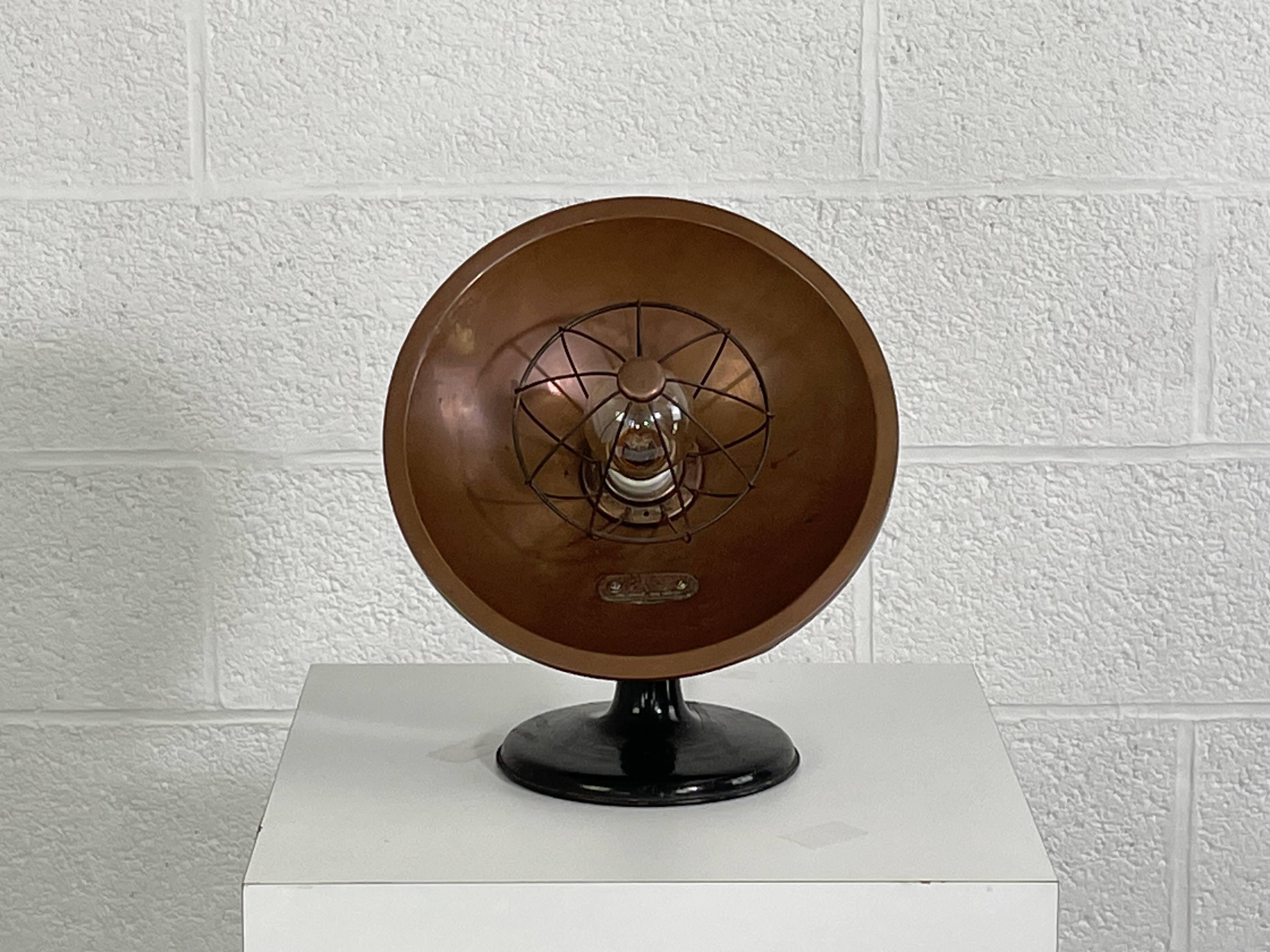 vintage metal lamp
