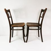Paire de chaises Art Déco en bois, Thonet, Allemagne, années 1930.