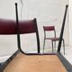 Suite de 4 chaises vintage Mullca 510.