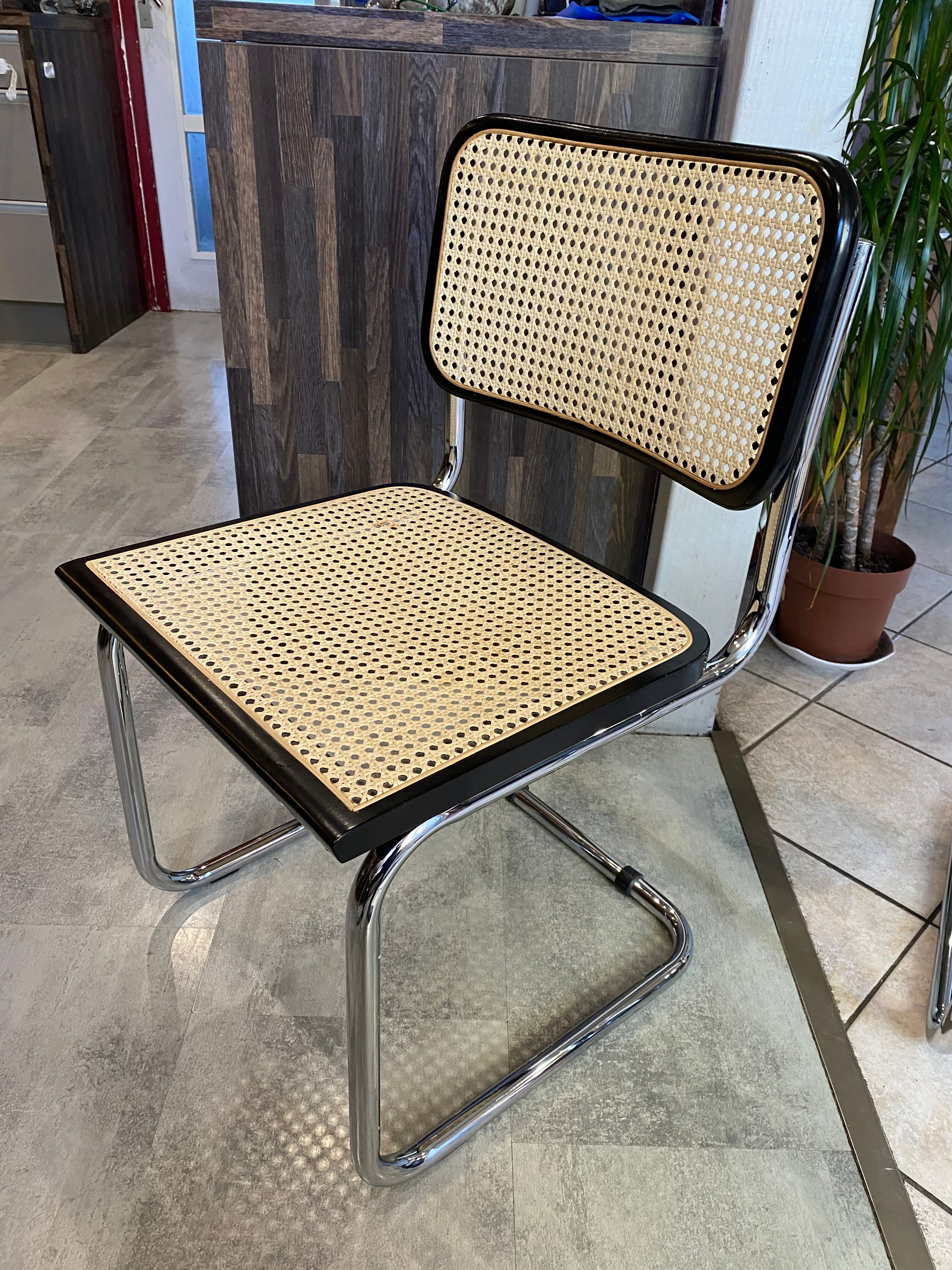 Cesca B32 chair vintage Marcel Breuer Italy