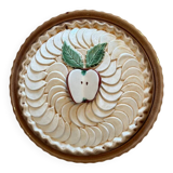 Plat à tarte de en barbotine