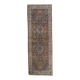 Tapis Vintage Indo-Tabriz en Laine (60cm x 177cm), Années 1970