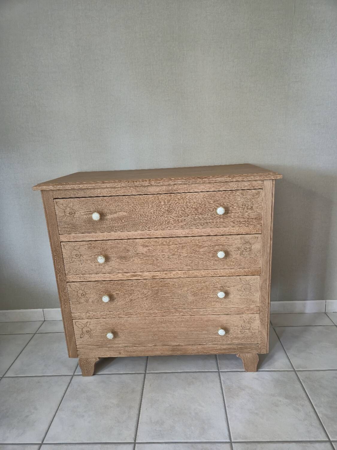 Commode 4 tiroirs années 1900