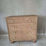 Commode 4 tiroirs années 1900