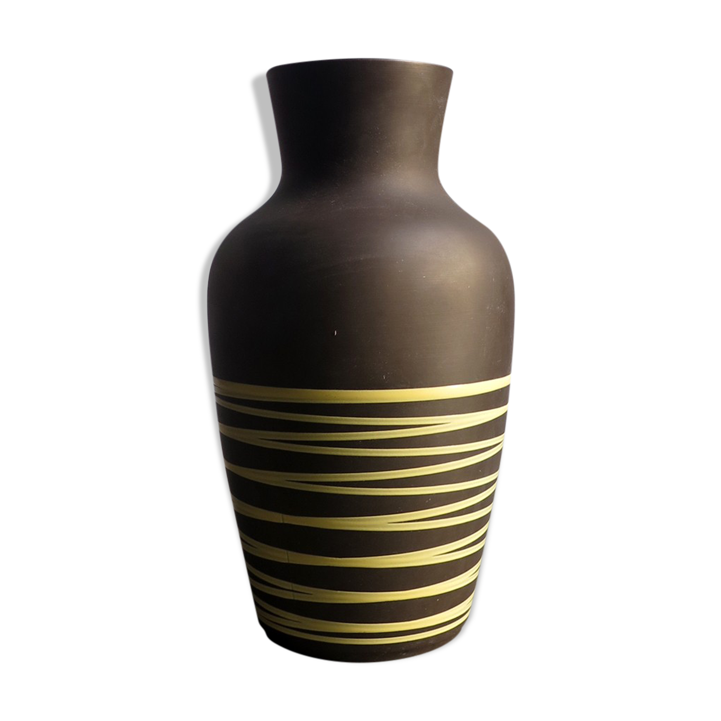 German floor ceramic vase, 1970s