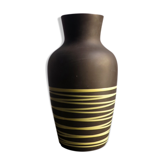 German floor ceramic vase, 1970s