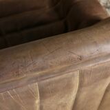 De Sede DS-84 sofa in taupe buffalo leather