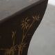 Ensemble de 2 tables d'appoint japonaises vintage laquées