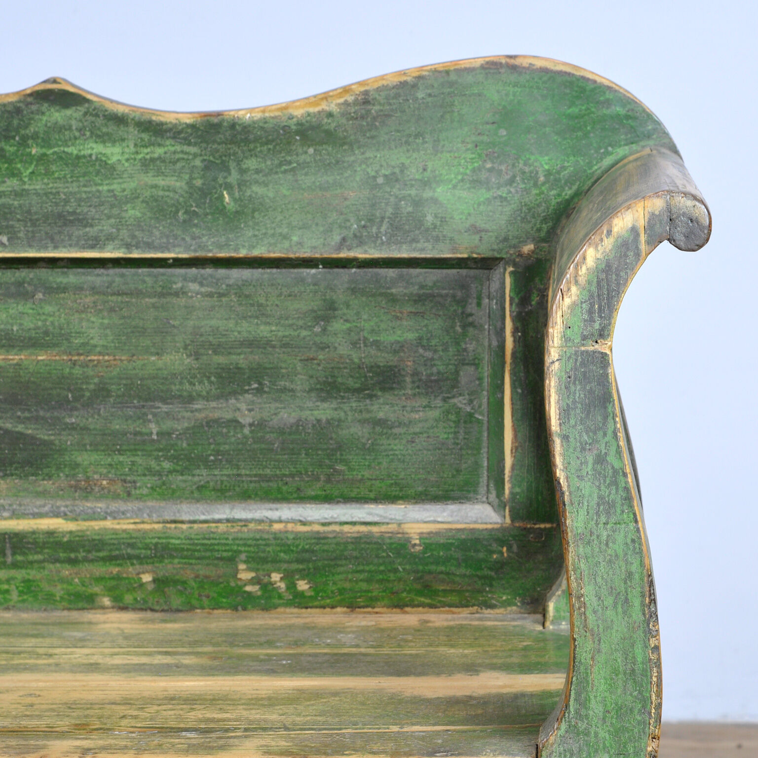 Antique Pine Bench, 1920s
