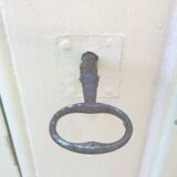 Ensemble grandes portes double  de placard ancienne moulurée
