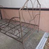Lit banquette métal XIXème