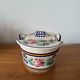 Quimper Earthenware Butter Dish HB Henriot