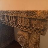 Indian stone console
