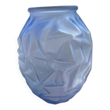 Art Deco blue vase