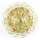Ceiling light by Helena Tynell for Limburg, Germany, 1970s