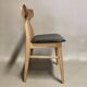 Ensemble de 4 chaises "design scandinave" 1950.