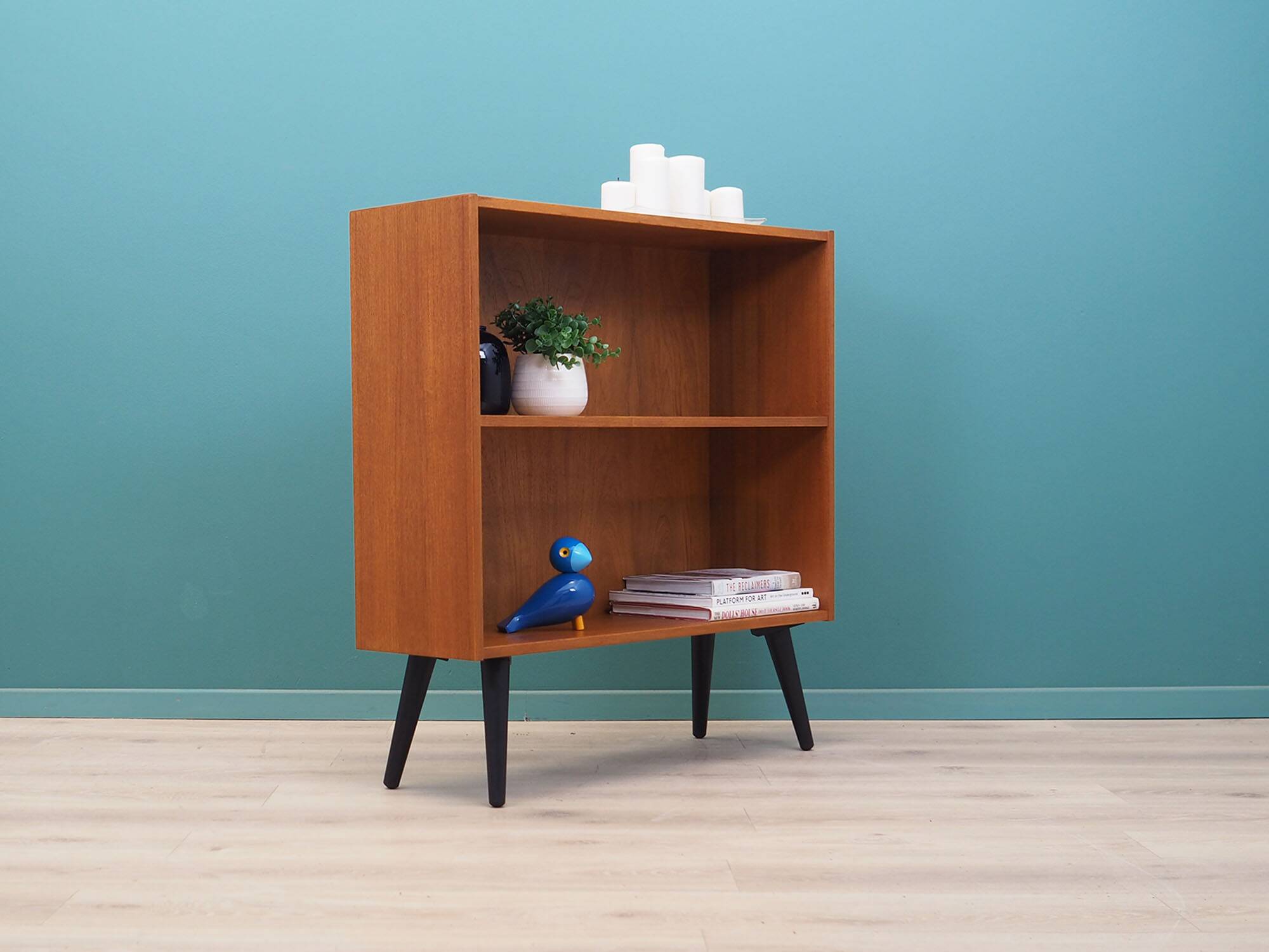 Teak bookcase, Danish design, 1970s, production: Denmark