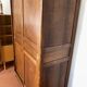 Vintage Parisian wardrobe with sliding doors
