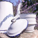 Old coffee maker in enamelled sheet metal