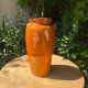 Vase vintage céramique émaillage terre