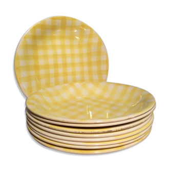 Suite 9 plates hollow vichy Les Salins