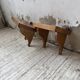 Paire de chevets muraux modernistes constructivistes