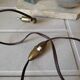 Art Deco night light lamp on marble base