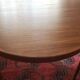 Teak table in Scandinavian style