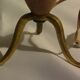 Vintage art deco with tripod foot lamp