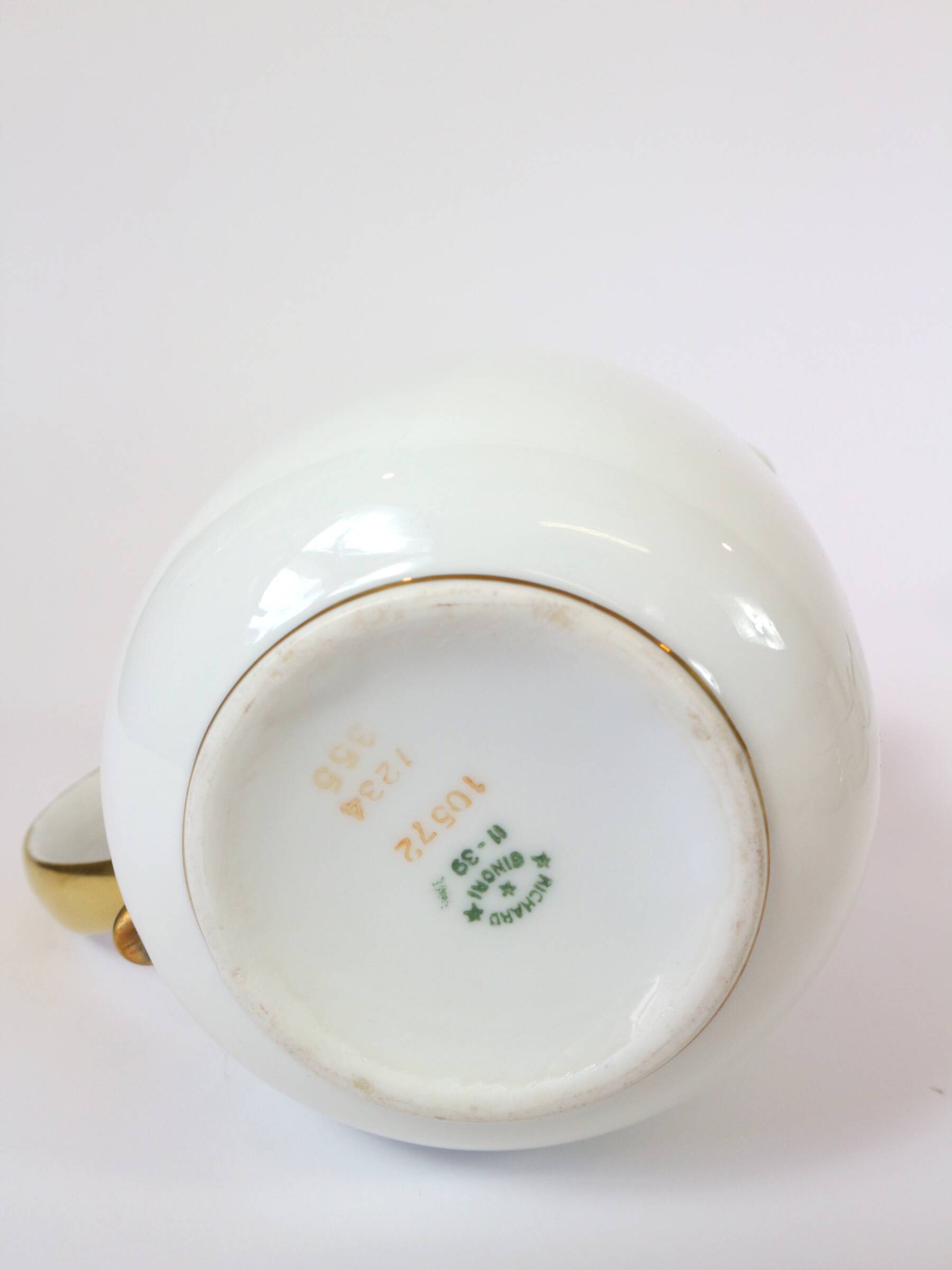 Tea service 12 people, Richard Ginori, 30s