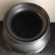 Black glossy vase The Dieulefit caves era Pouchain Picault Jouve Capron