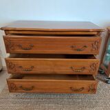 Louis xv style chest of drawers
