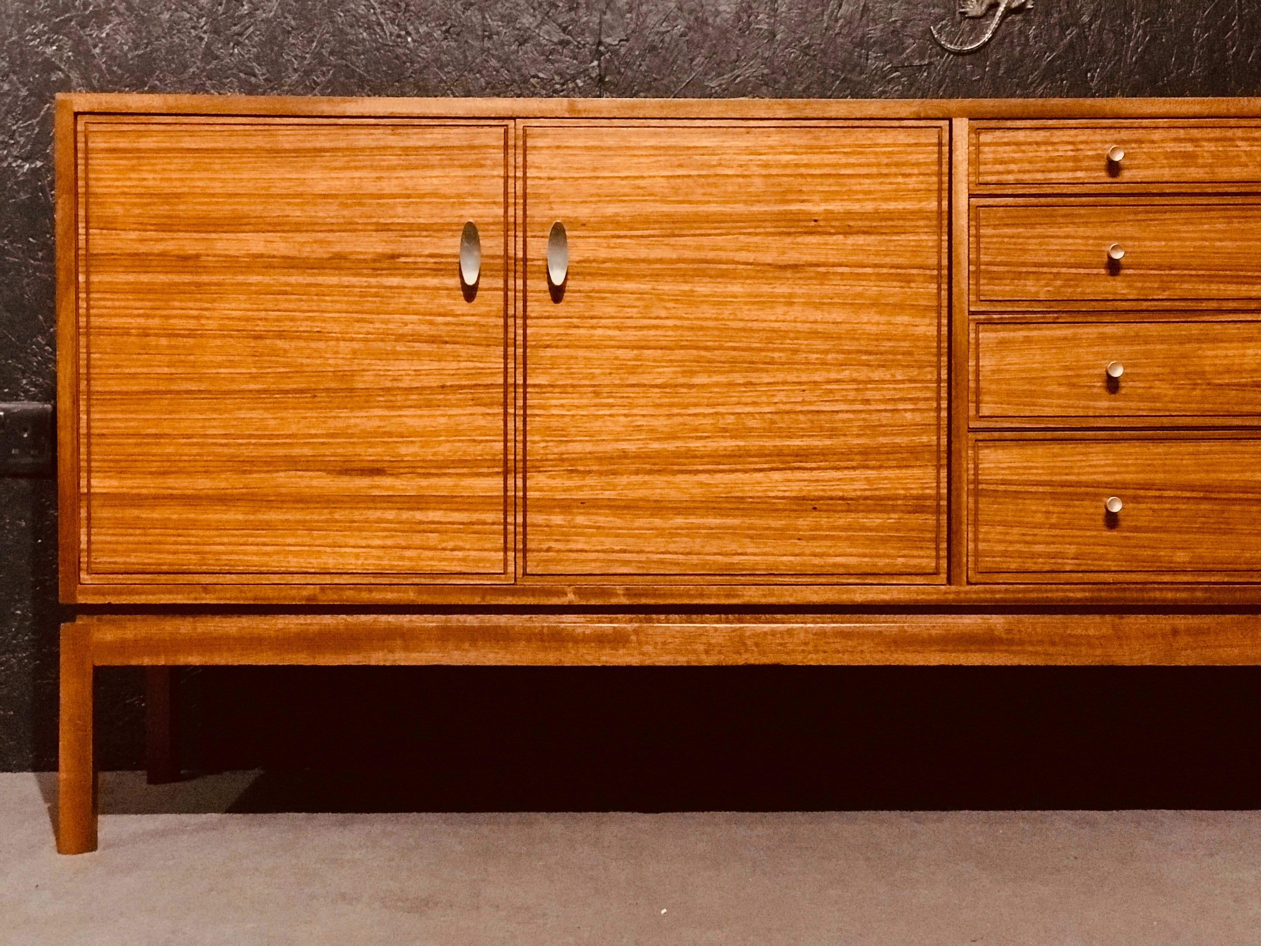 Mid century sideboard from White and Newton made in Portsmouth in Walnut