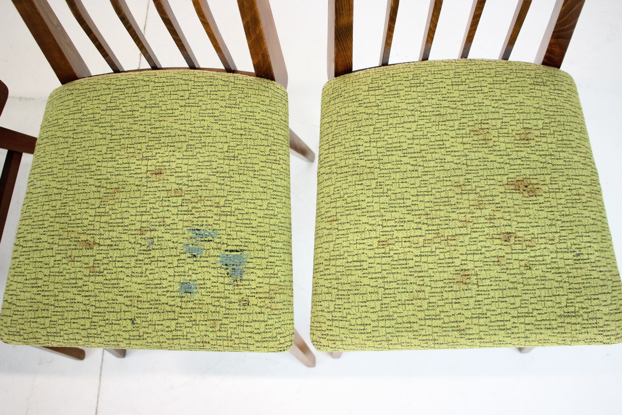 1960s Set of Four Dining Chairs, Czechoslovakia