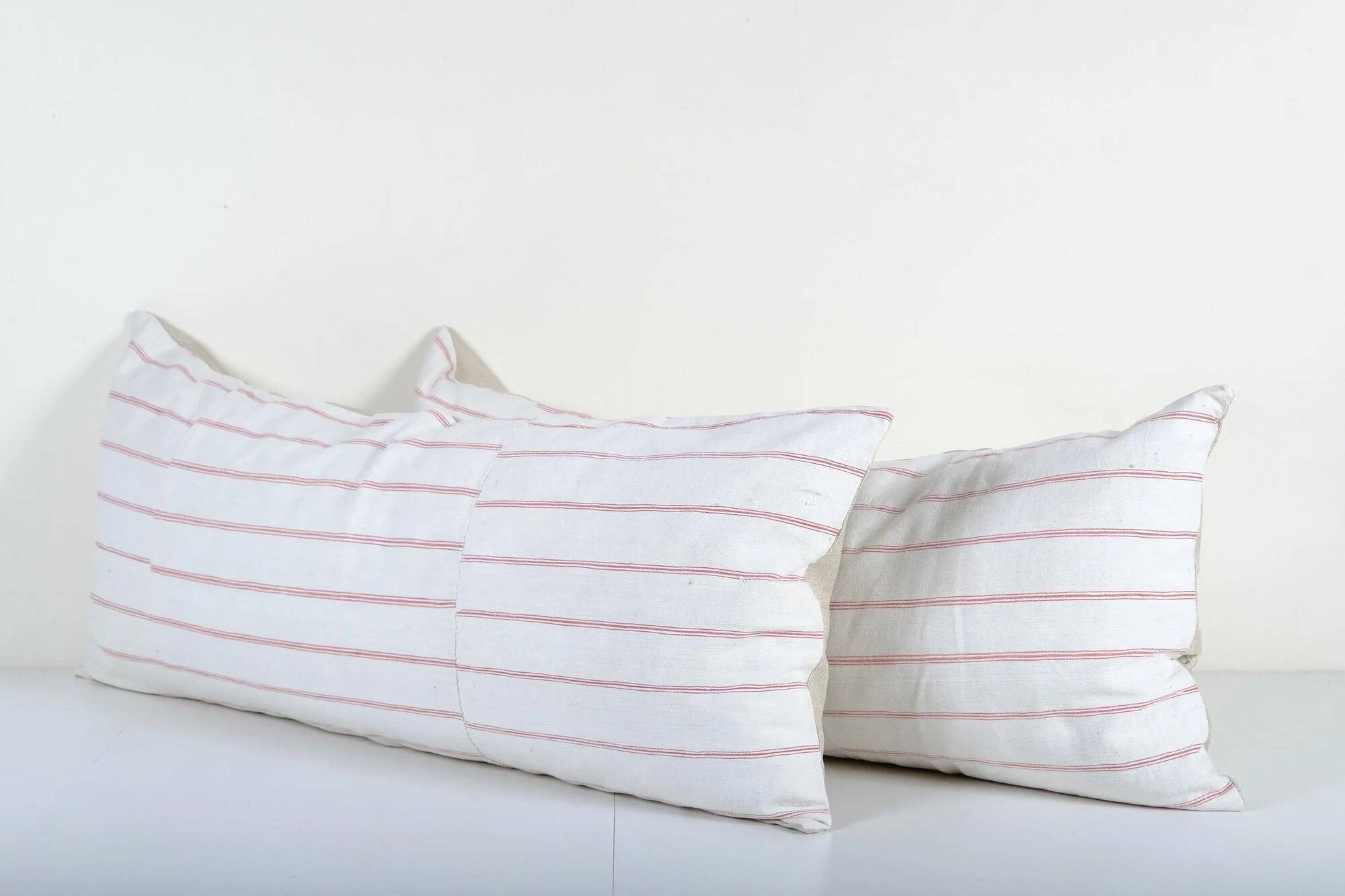 Set of 2 vintage Turkish cushion covers 41x94 cm