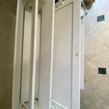 Meuble à chaussures en bois restauré